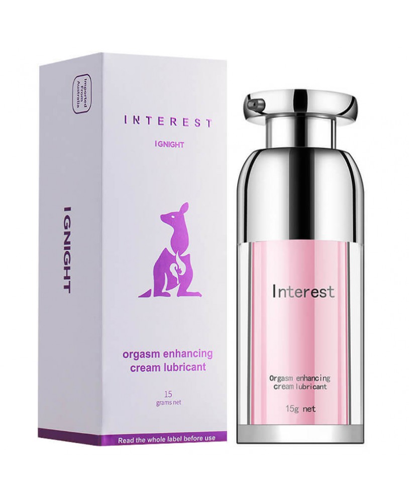 INTEREST IGNIGHT Orgasm Enhancing Cream Lubricant (15ML)