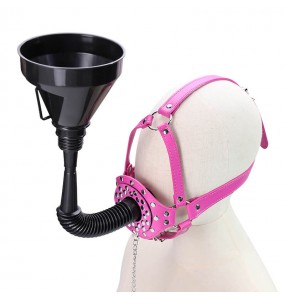 MizzZee - Funnel Mouth Gag Head Harness