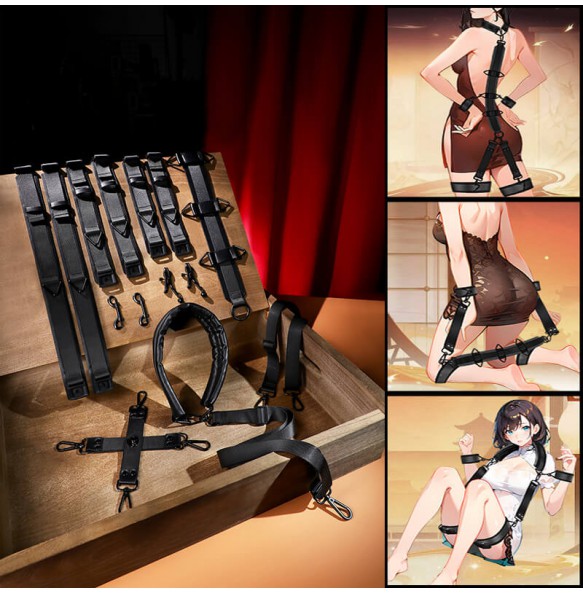 MizzZee - ebde·DIY Free-Style Bondage Set (Black)